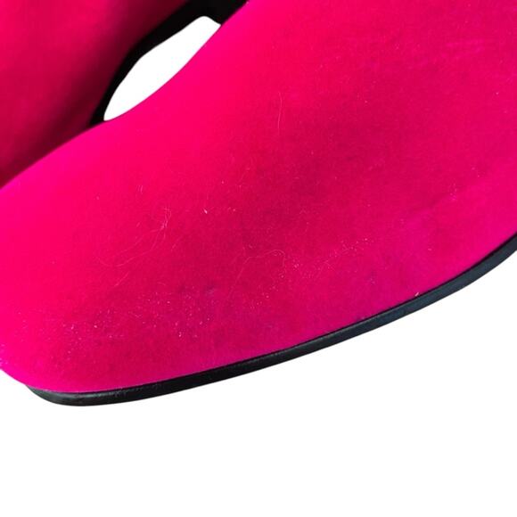 Roger Vivier Pink Pyramide Velvet Chelsea Boots size 36.5 size 6.5 - Picture 5 of 14